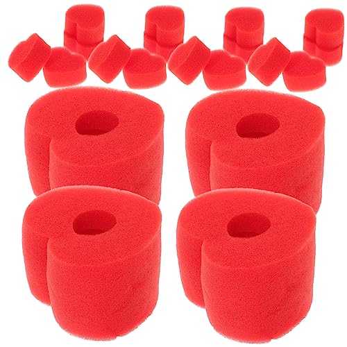 Totority 4Sets Heart Shaped Sponge Performance Props for and Safe Conjuring Accessories for Stage and Close Up Entertainment