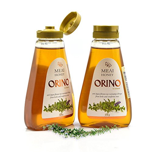Miel griega Orino de hierbas y coníferas 470 g x2