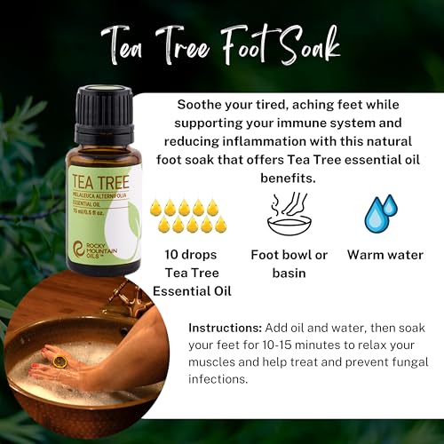 Aceite Esencial de Árbol de Té Rocky Mountain Oils 15ml miniatura 3