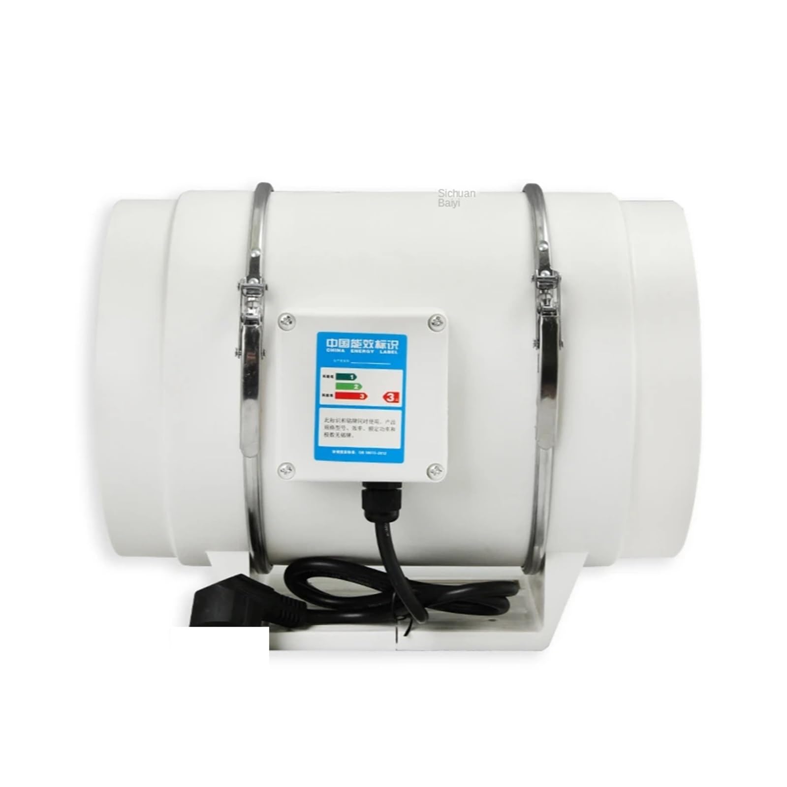 Ventilador de tubería en línea, Extractor De Aire Silencioso De 4/5/6 Pulgadas, Conducto De Tubería En Línea, Extractor De Baño, Ventilación For Cocina, Inodoro, Pared, Aire Limpio , funcionamiento si