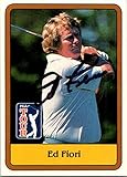 Autograph Warehouse 652912 Ed Fiori Autographed Golf Card - PGA, Houston Cougars, SC 1981 Donruss Rookie - No.52