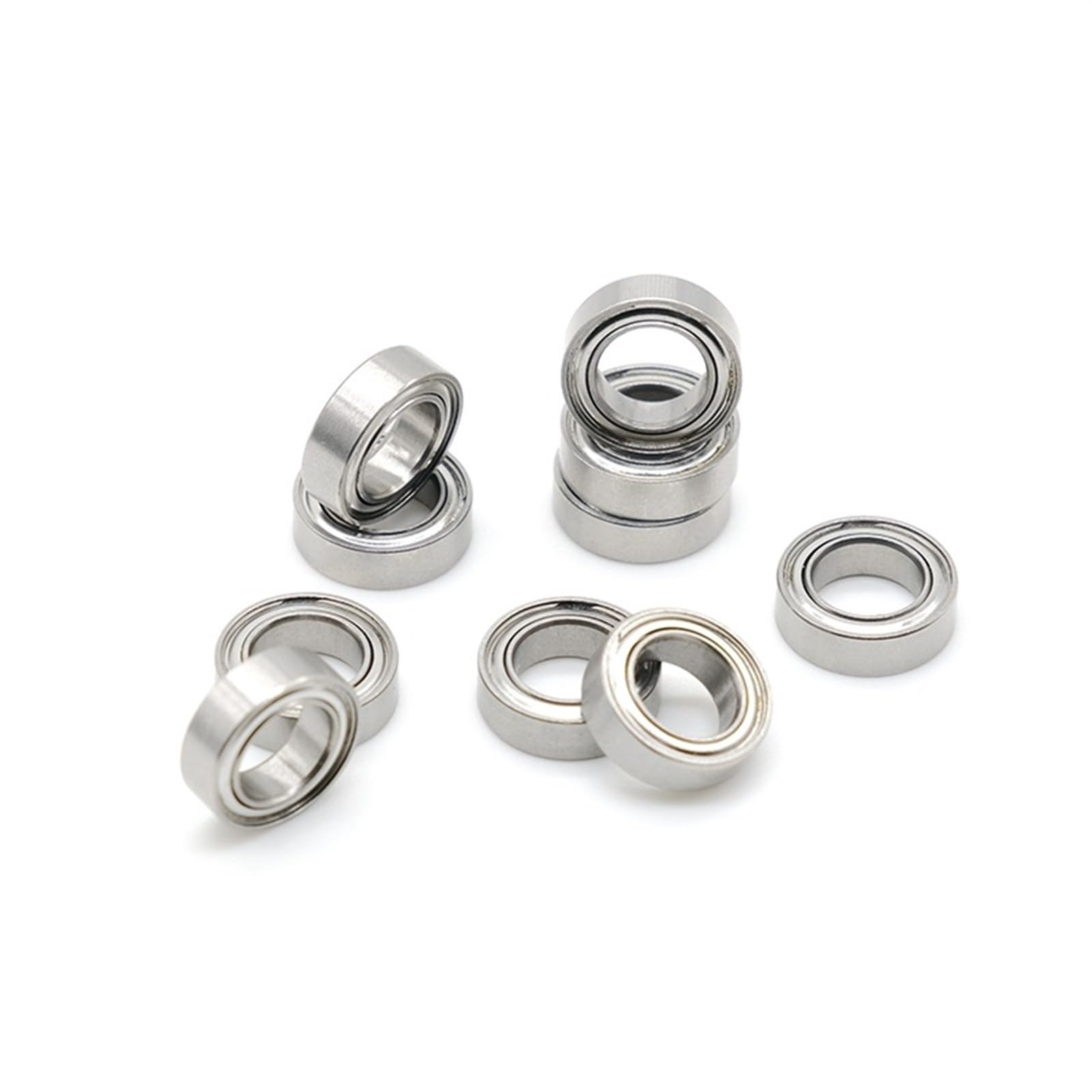 10 Uds. Rodamiento de bolas de acero inoxidable en miniatura (acero inoxidable 440C) SMR106ZZ 6x10x3 Mm