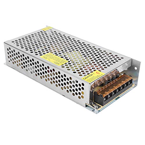 RASTKY Fuente de Alimentación Conmutada Eficiente y Duradera 100W-500W para Ingeniería Informática Aleación de Aluminio (12V12.5A (150W))