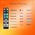 Big Button Universal TV Remote Simple Easy to Use, Great for Seniors, Works with Major TV Brands with Sleep Function
