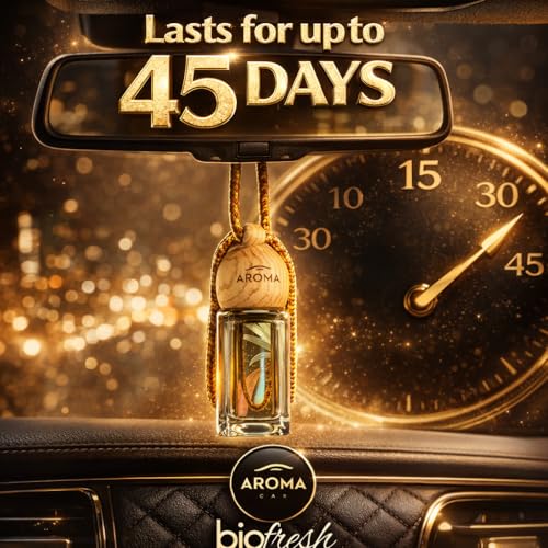 Image of Aroma Car Perfume Biofresh Air Freshener Black 8ml
