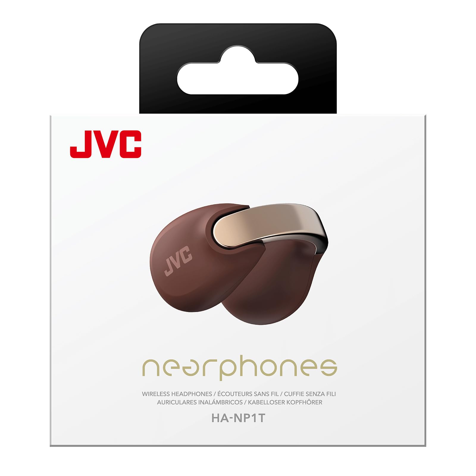 JVCKENWOOD Victor HA-NP1T-T Wireless Earphones, Bluetooth