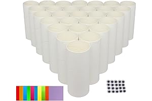 40-Pack Craft Tubes, Cardboard Toilet Paper Rolls for Kids Craft Activity