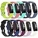 Huadea Compatible Replacement Bands for Flex 2 (7 Pack)