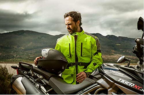 Certified Motorcyclist Motorcycle Airbag Jacket XL Yellow Touring HV — view 6