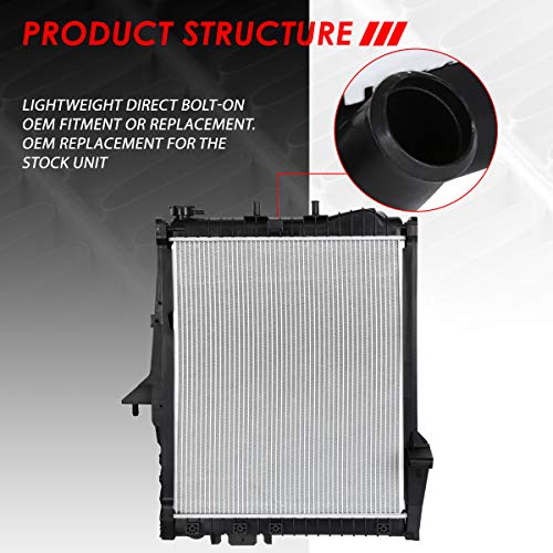 Image of Auto Dynasty 2738 Radiator for 2004-2009 Dodge Durango Chrysler Aspen