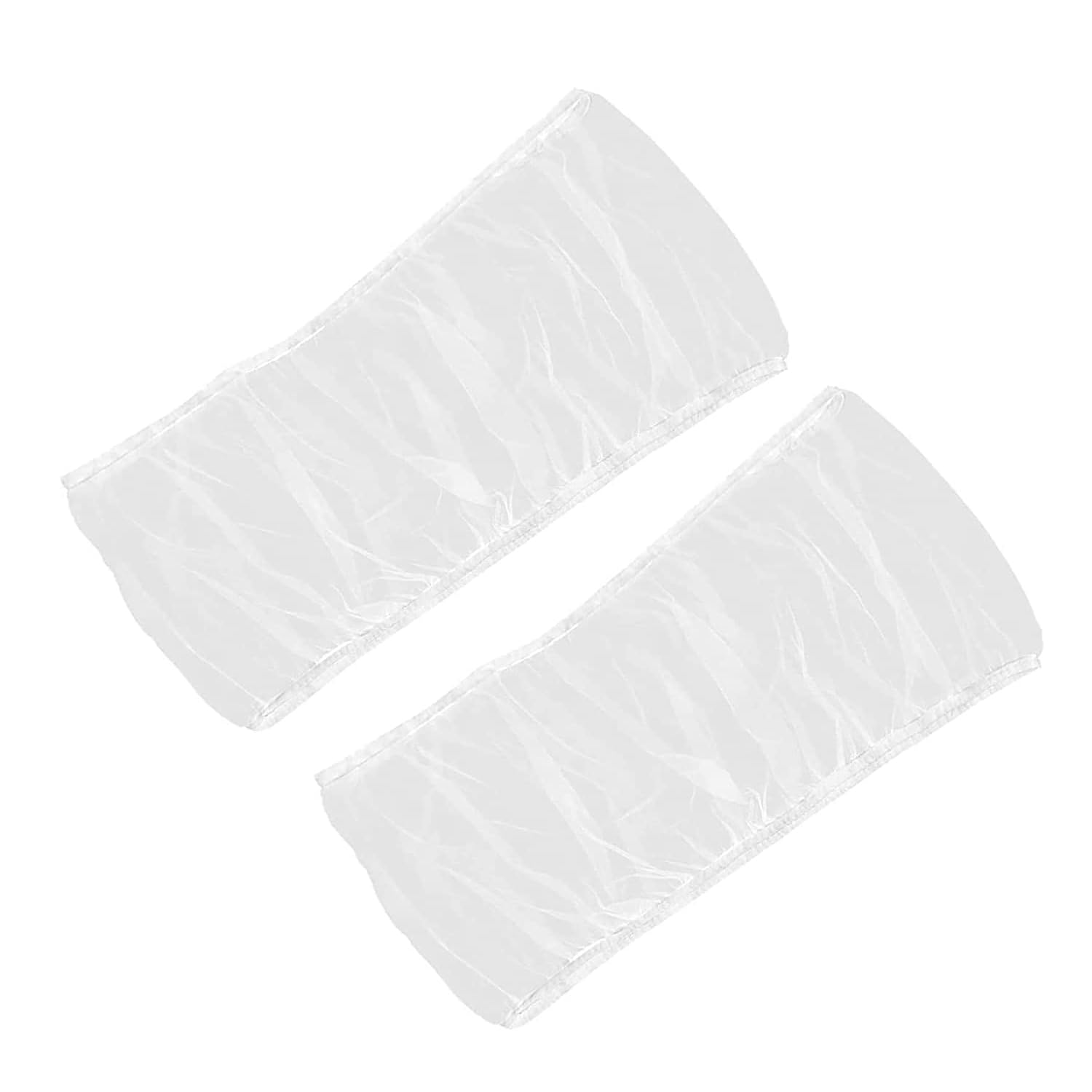 DUOHERESHUI Malla para Jaulas De Pajaros, Cubierta para Jaula De Pájaros, Jaula Protectora, Funda para Jaula Pajaro para Pájaros, Loros, Mascotas, para Jaulas Cuadradas Redondas (Blanco)