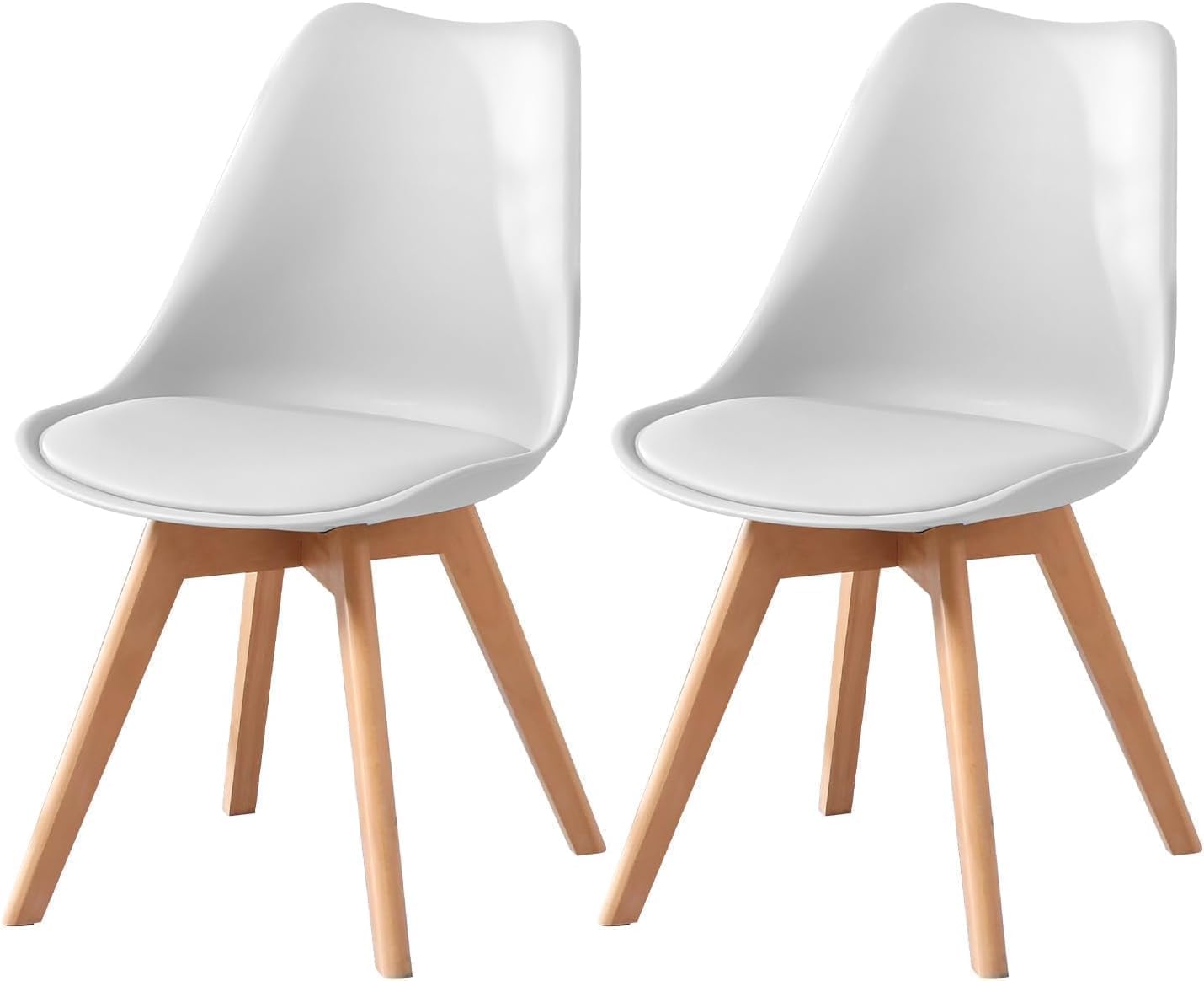 【アイボリー4脚】イームズチェアー ダイニングチェア クッション PU 正規品 アイボリー4脚】イームズチェアー ダイニングチェア クッション