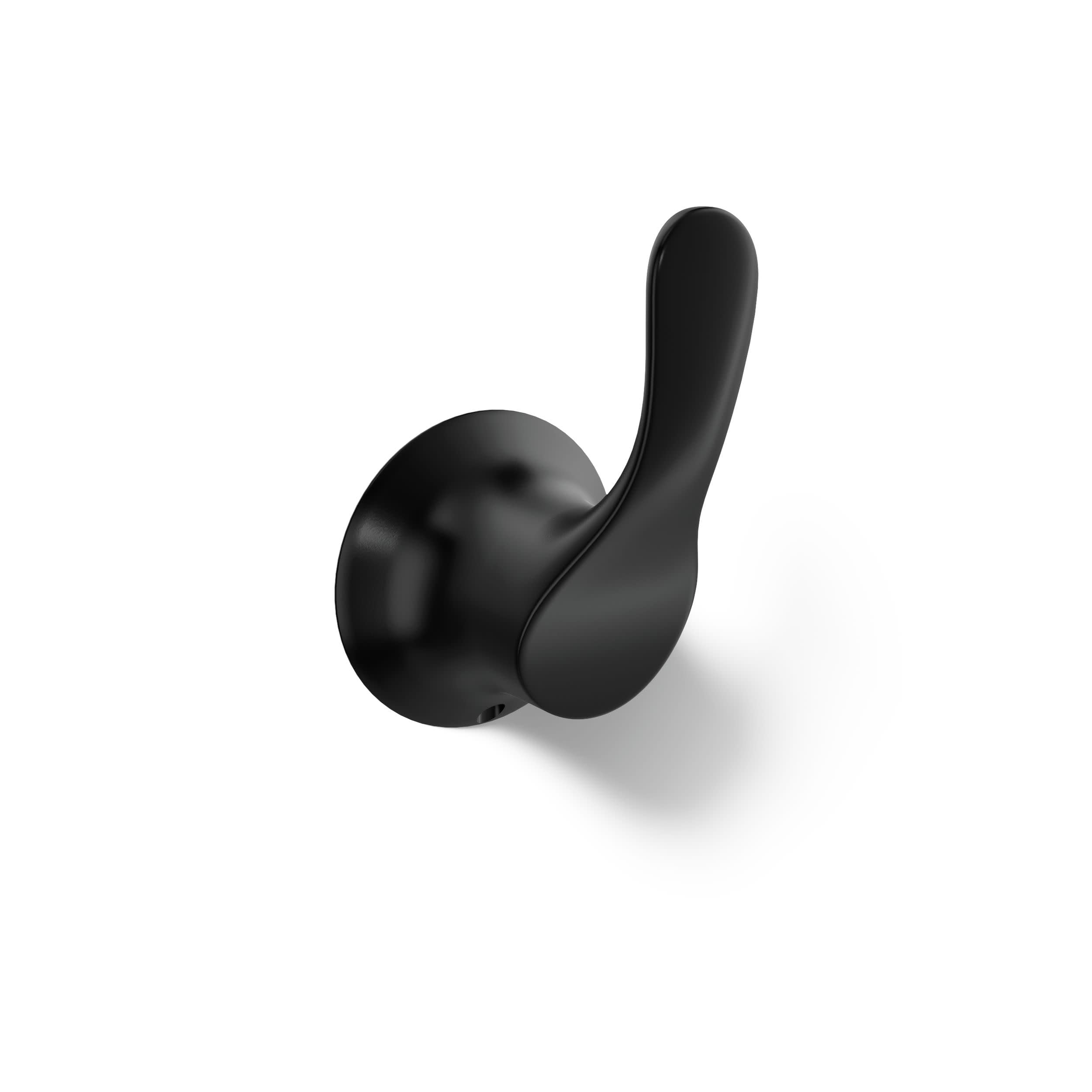 Kohler Black 27395-Bl Simplice Single Robe Hook, Matte