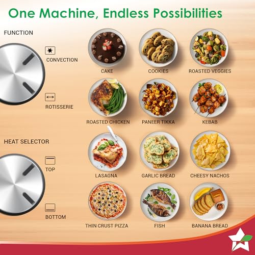 Image of Wonderchef OTG | 60L OTG | Bake Breads and Cakes | 2 Year Warranty