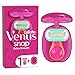 Gillette Venus Extra Smooth Snap Maquinilla de Afeitar Mujer + Estuche de Viaje