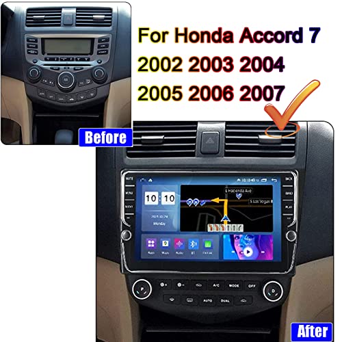 Radio para coche GPS Android 11 con Bluetooth y WiFi para viajar en tu Honda Accord 3