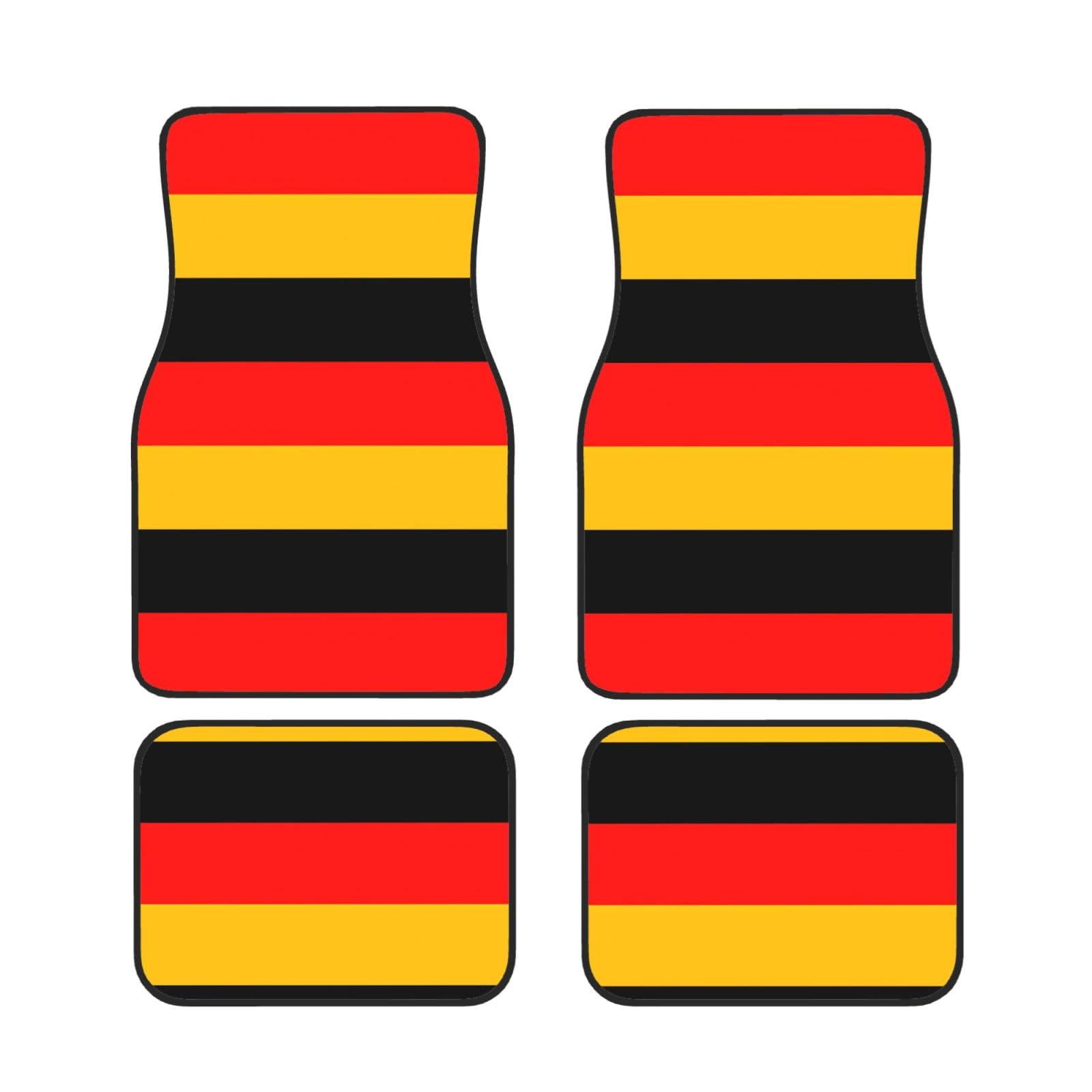 Lot de 4 tapis de sol en néoprène imperméable pour voiture