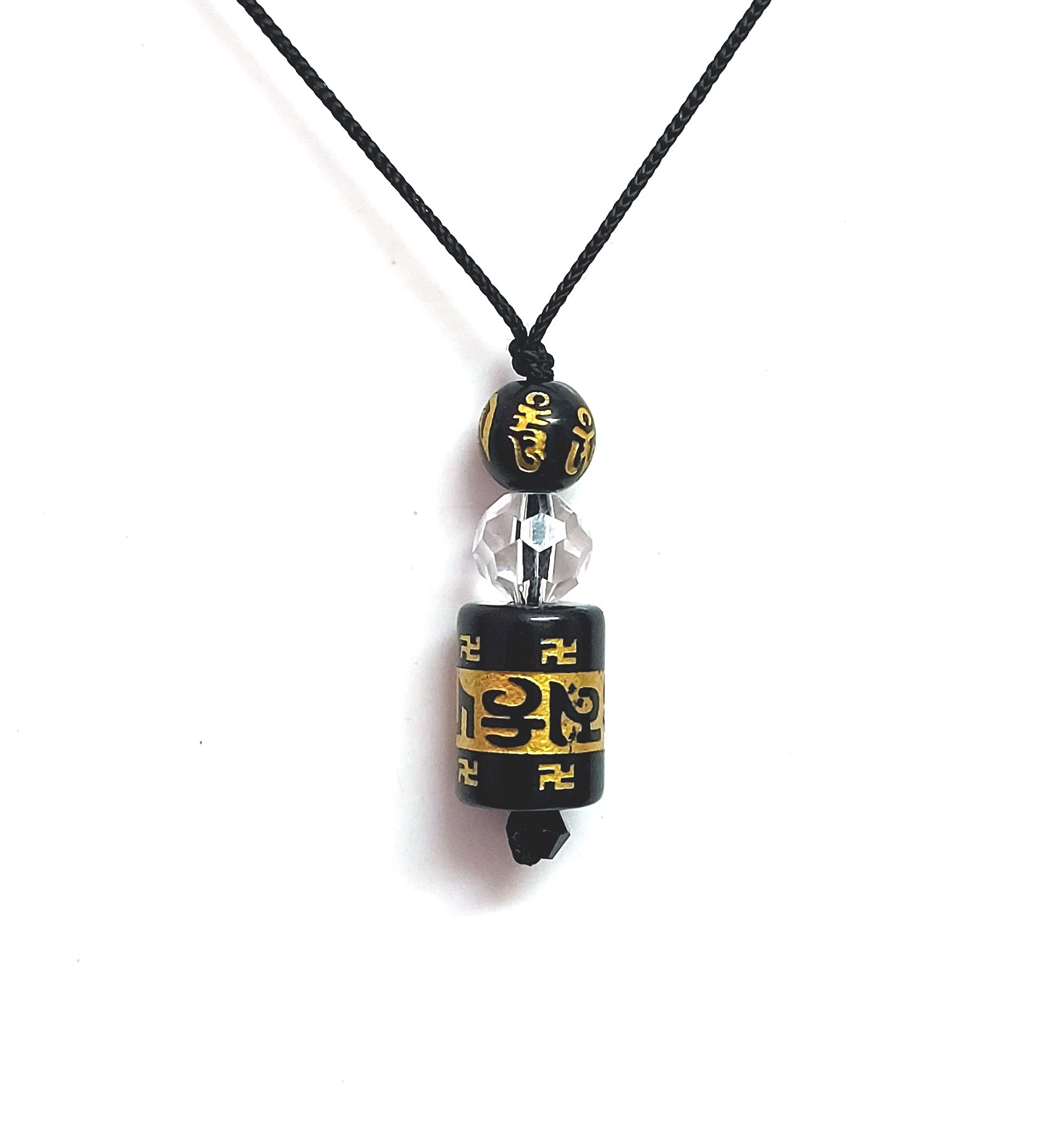Auspicious Protection Jewelry Feng Shui Lucky Coins Pendant - Buddhism Om  Mani Padme Hum Mantra Necklace Tibetan Mantra Necklace