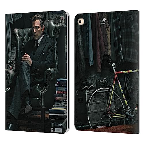 Protection iPad 9.7 Zack Snyder's Justice League en cuir avec fentes pour cartes