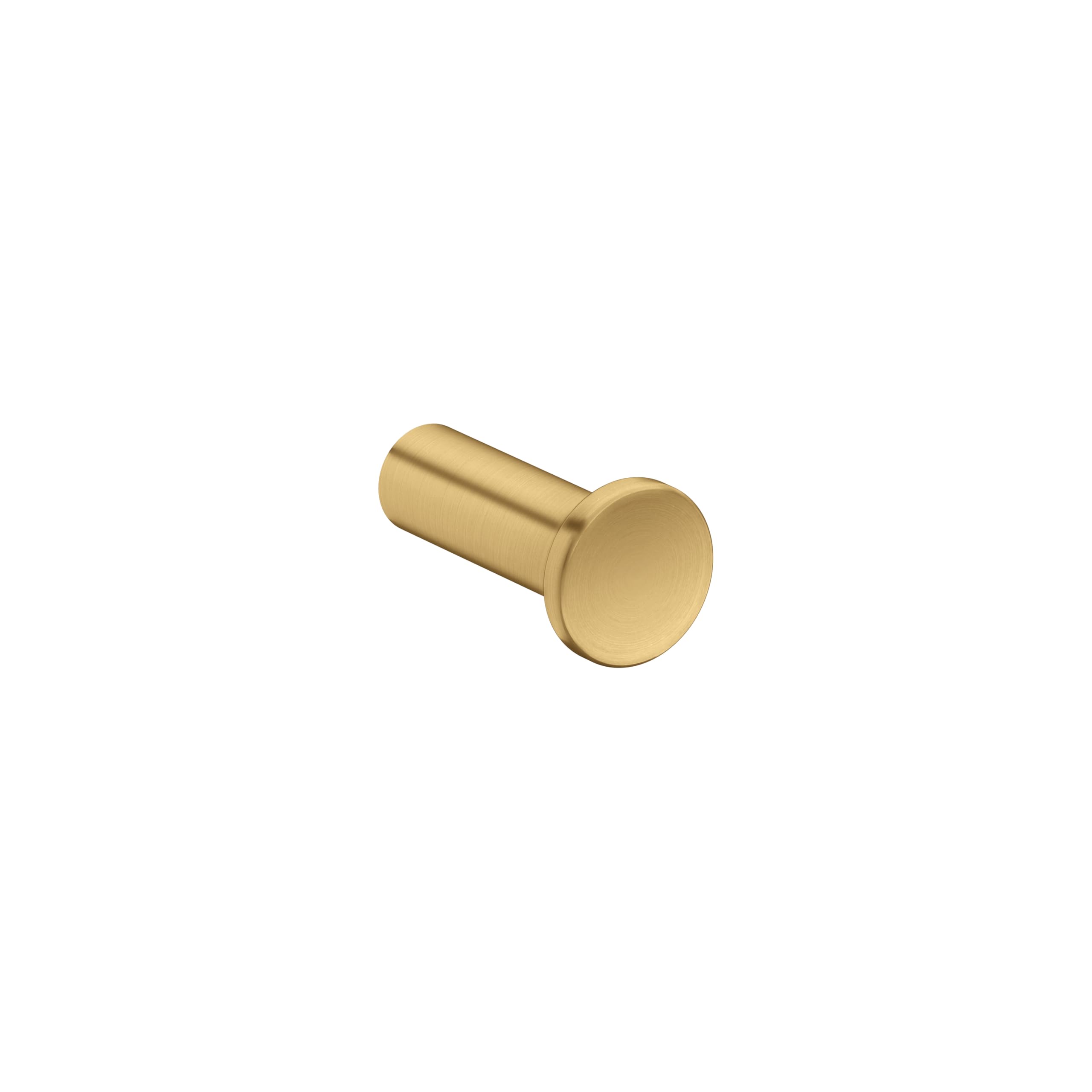 AXOR Universal Circular 3-inch Modern Small Hook in Brushed Gold Optic, 42811250