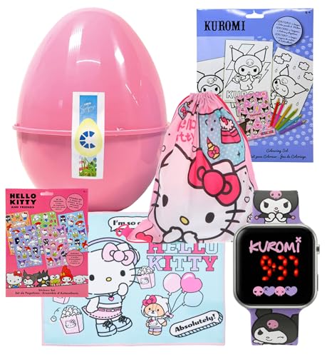 Uovo Di Pasqua Giocattoli Per Hello Kitty Kuromi Fan, Pasqualone