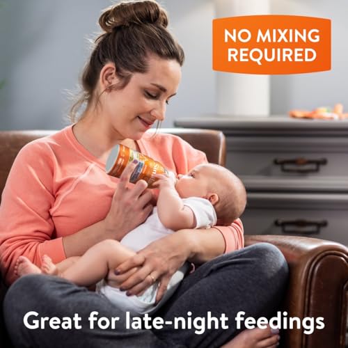 Image of Similac 360 Total Care Sensitive Infant Formula for Fussiness & Gas Due to Lactose Sensitivity, Has 5 HMO Prebiotics, Liquid Baby Formula, Ready to Feed, 8-fl-oz Bottle, Pack of 24