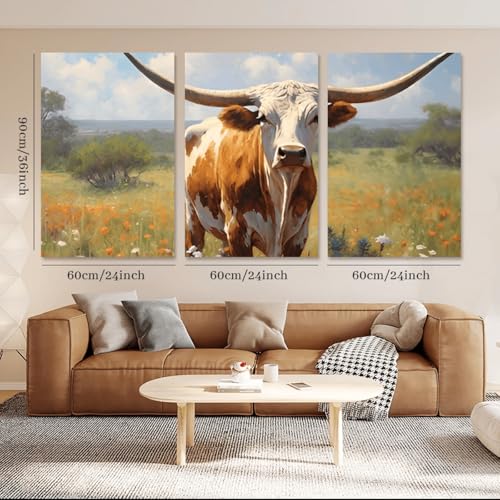 Affiche vache des Highlands pour décoration murale chambre