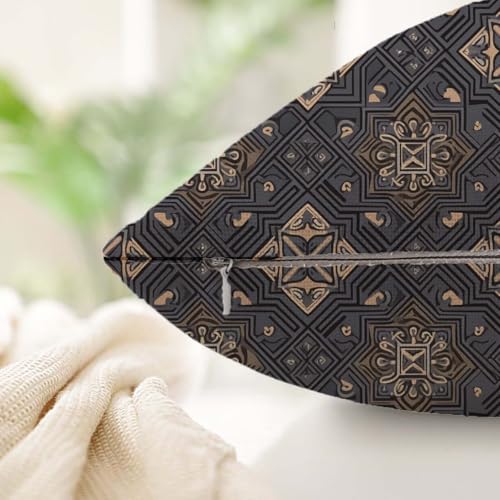 Housse de coussin 40x40 déhoussable fermeture éclair invisible S123 - 5