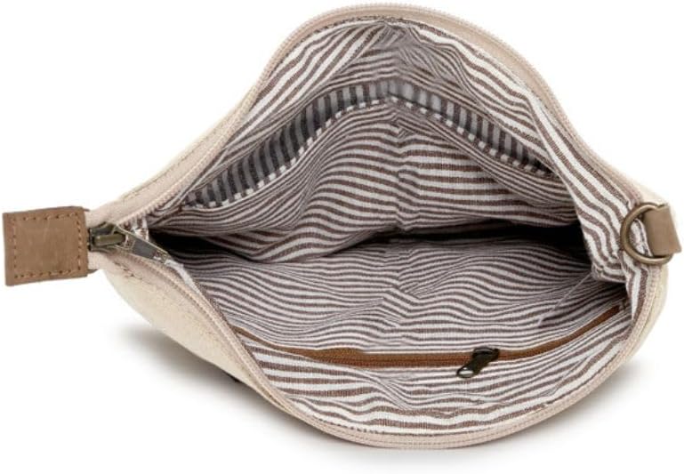 COTT N CURLS Monarch Butterfly Crossbody Sling Bag for Women - 32.5x10 Butterfly Purses for Women, Colorful Print, Canvas and Leather, Spring Purses, Spring Gifts for Mom, Sister, Friend, Grandma