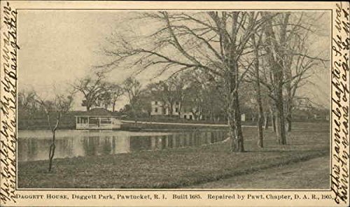 Dagget House, Dagget Park Pawtucket, Rhode Island RI Original Antique Postcard