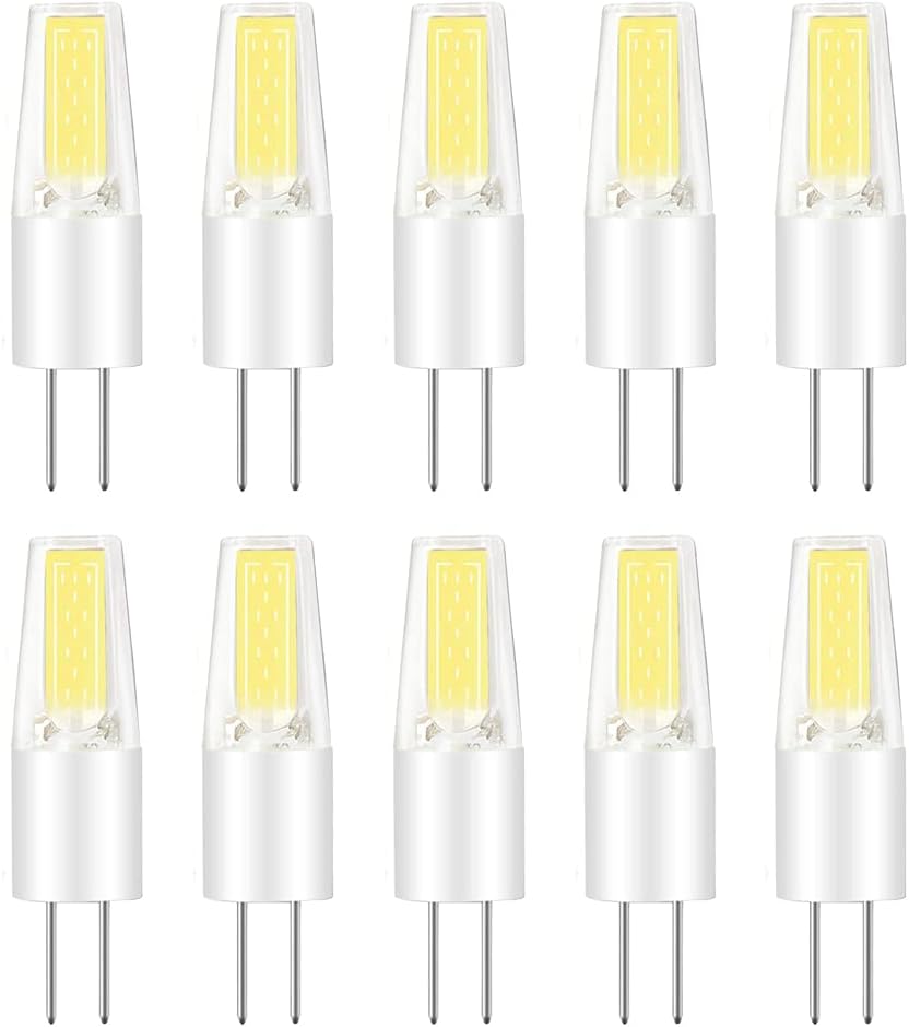 10Pack G4 2W COB LED Bulbs, 20W Halogen G4 Light Bulbs Replacement