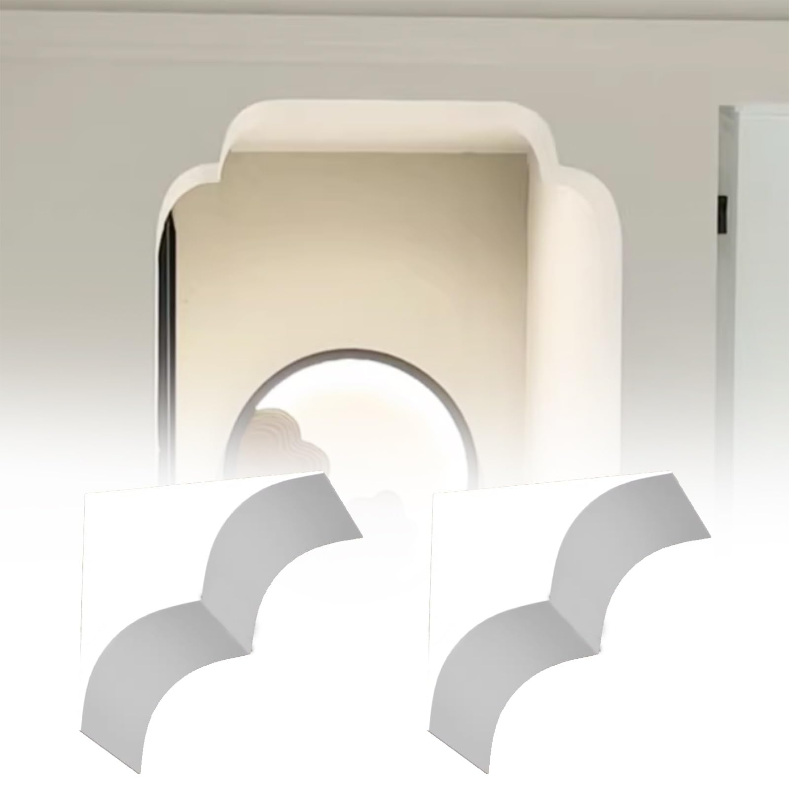 Kit de arco universal para puertas modernas, ideal para renovar la decoración de interiores