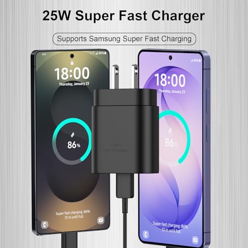 Image of DiHines USB C Charger-25W PD Wall Charger Fast Charging for Samsung Galaxy S20 /S10 5G /Note 10 /Note 10 Plus /Note 20 /S9 S8 /S10e,iPad Pro 12.9 /11,Google Pixel 3a 4 3 2 /Pixel 2 XL 3XL 4XL (Without Cable)