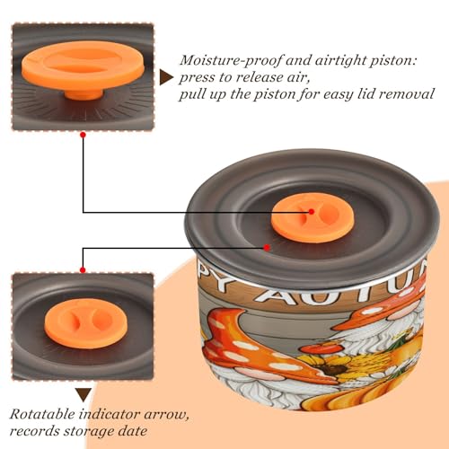 Envase hermético de acero inoxidable para café 17oz miniatura 3