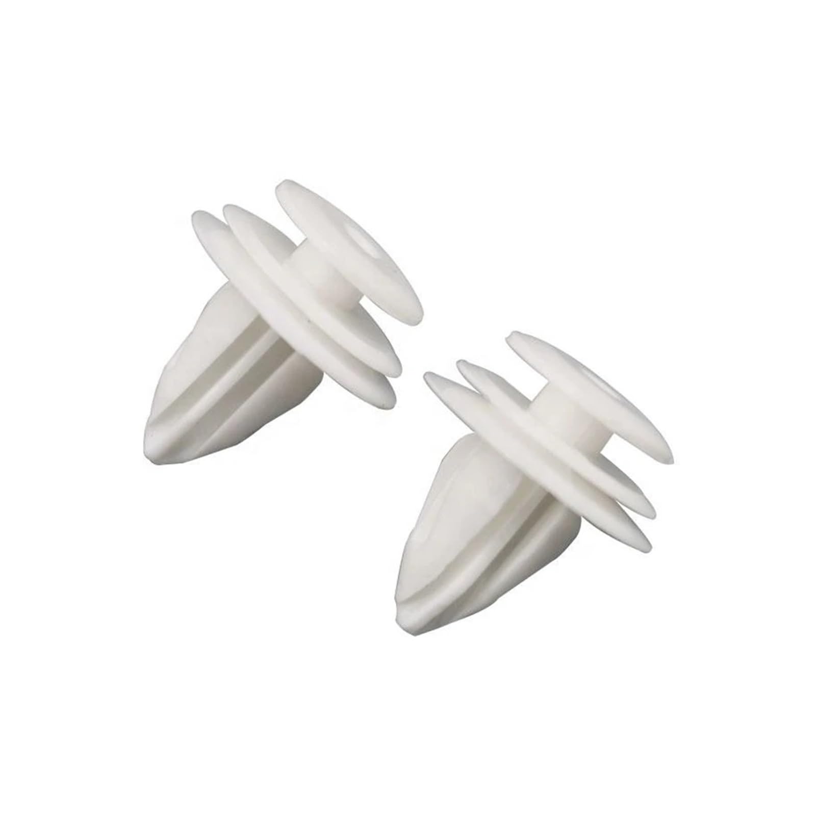KXFVYNE 20Pcs 8.6 * 8.8mm Auto Door Trim Panel Retainer Plastic Retaining Clips Car Rivet Fastener 90467-10161