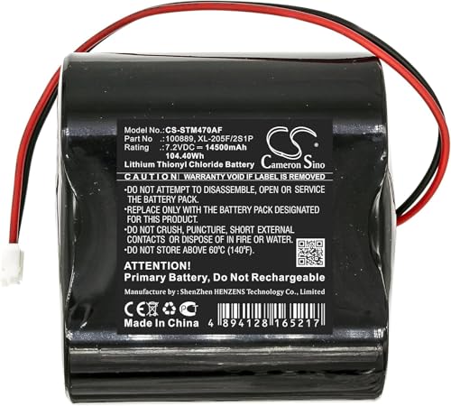 Batería de reemplazo XL-205F/2S1P 14500mAh 7.2V miniatura 4