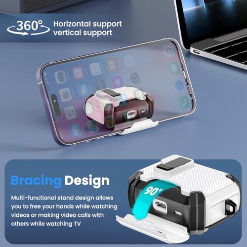 Image of ZORBES Compatible with AirPods Pro 3 Case with Lock, TPU Magnetic Cover