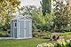 Keter Manor 6x5DD Gartenhaus wetterfest 4.8m³, Kunststoff, Outdoor, Außenmaße: BxTxH:185x152x226cm, Innenmaße: BxTxH:169x138x219cm, grau
