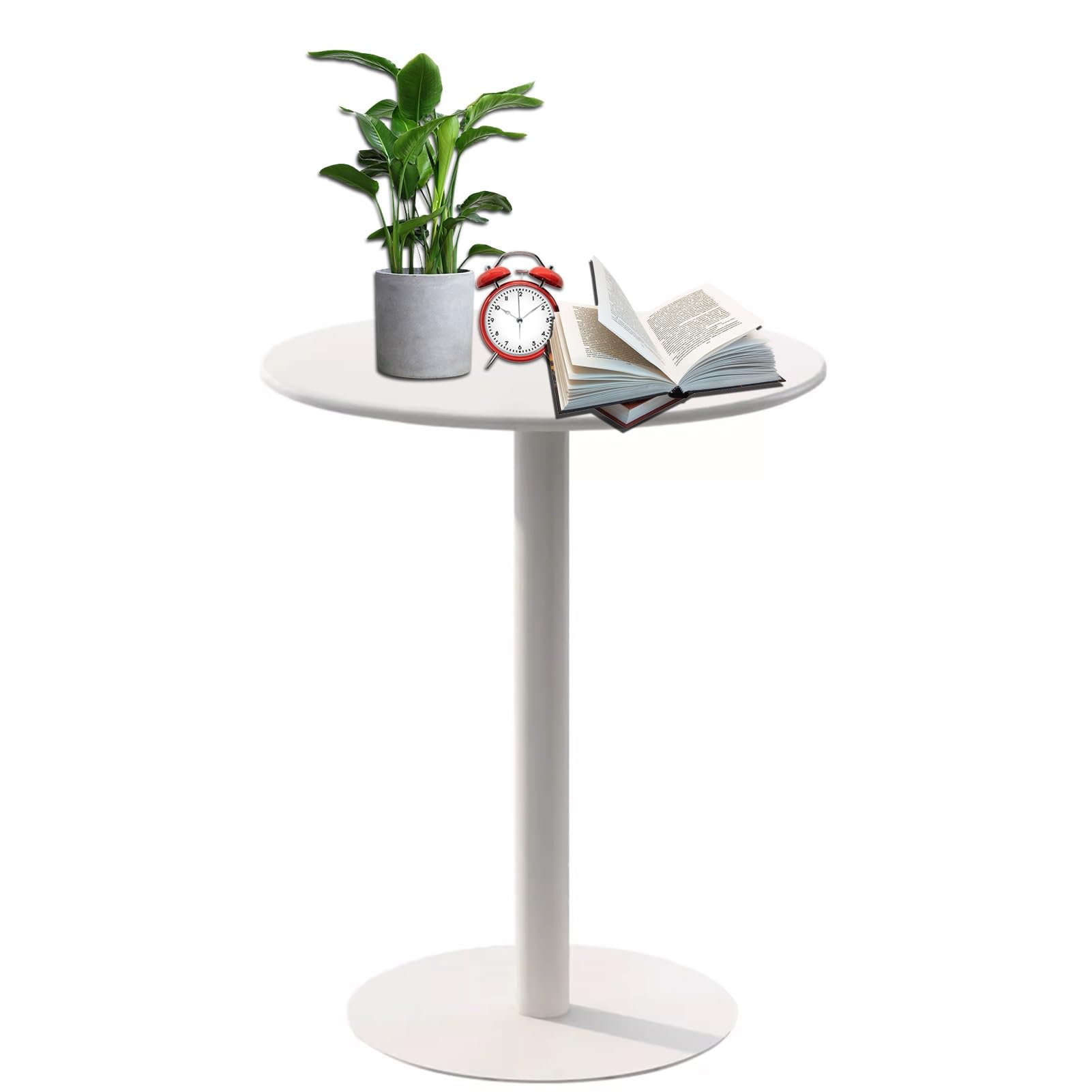 Amazon｜ビストロパブテーブルラウンドバーテー​​ブル、モダンな