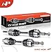 A-Premium Pair (2) Front CV Axle Shaft Assembly Compatible with Chevrolet Captiva Sport 2012-2015 3.0L, Driver and Passenger Side, Replace# 25980498, 25980499