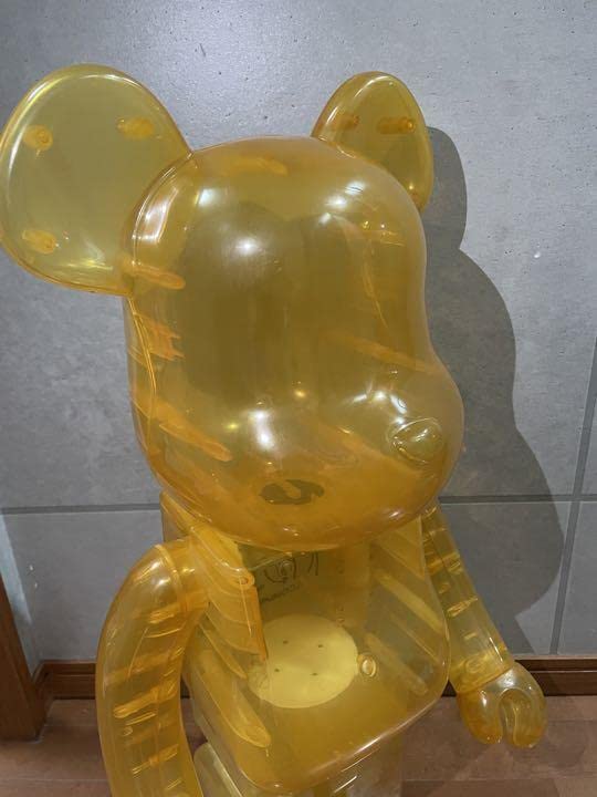ベアブリック コムデギャルソン 1000% コム デ ギャルソン」×「ア ベイシング エイプ®」×メディコム・トイの