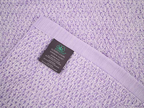 Everplush Diamond Jacquard Quick Dry Bath Towel, (Pack Of 1) (30 X 56 In), Lavender #TOP4