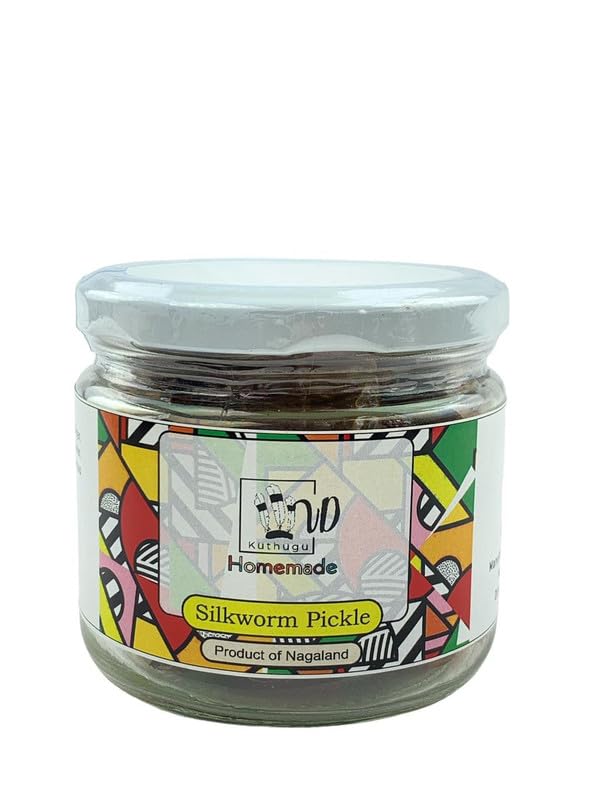 Made in NAGALAND Homemade Silkworm Pickle | Authentic Nagaland Delicacy, FSSAI Approved, Handcrafted Flavorful Side Dish (B0DBQYFGGQ) Amazon Price History, Amazon Price Tracker
