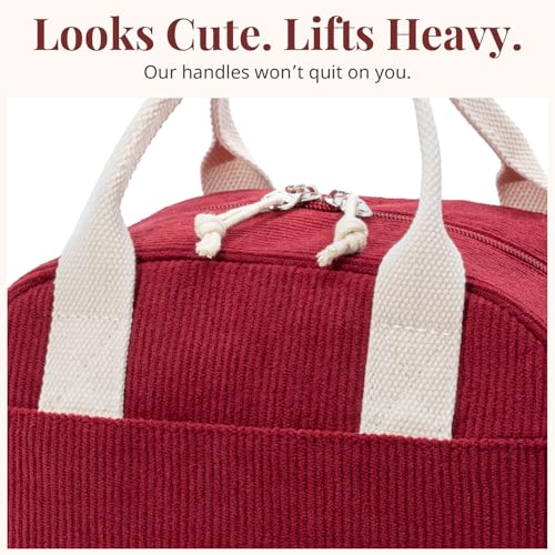 Image of LOVELYWIND Lunch Box for Women Cute Lunch Bags for Women Lunch Tote Bags Reusable Insulated Lunch Box Large Capacity Reusable Insulated Cooler for Work or Travel Gifts or Beach
