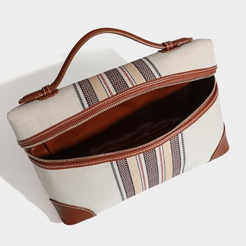 Image of Rejolly Small Crossbody Bag for Women Leather Top-Handle Pouch Purse Shoulder Handbag
