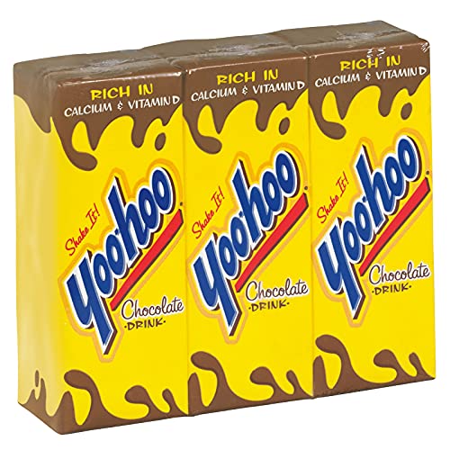 Yoo-Hoo Chocolate Drink, 6.5 Fluid Ounce Box, 3 Count, 6.5 Fl Oz(Pack of 8)