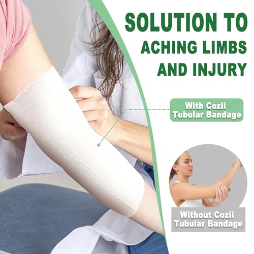elastic tubular support bandage stockinette tubing for arm legs knees compression tube bandage roll for tissue support 334 x 11 yd size d