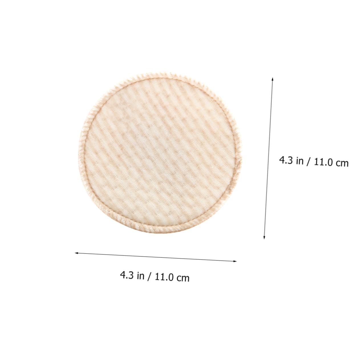 VICASKY 12pezzi Coppette Assorbilatte Lavabili Cotone Naturale Assorbenti e Traspiranti Per Mamme Allattamento Design Antiscivolo e Riutilizzabili