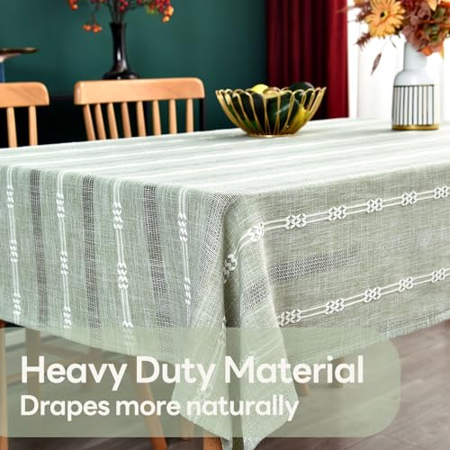 Heavydutycottontableclothforrectangletablesagegreentableclothrectangularfarmhousevintagetableclothwashablerustictablecoversagegreen52x70 Urban Country Home Decor Heavy duty cotton table cloth for rectangle table sage green tablecloth rectangular farmhouse vintage tablecloth washable rustic table cover sage green 52×70 urban country home decor