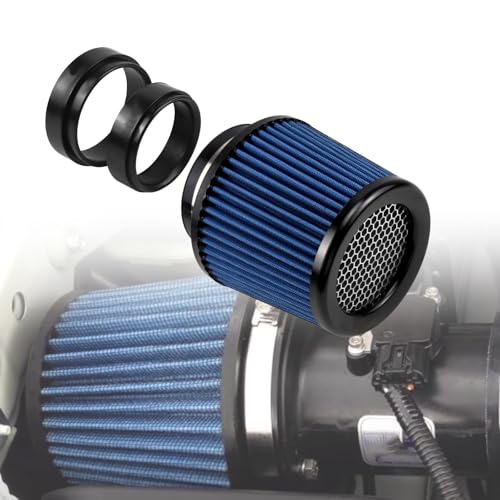 Filtre à air cold air intake universel haut débit 76mm 89mm 102mm